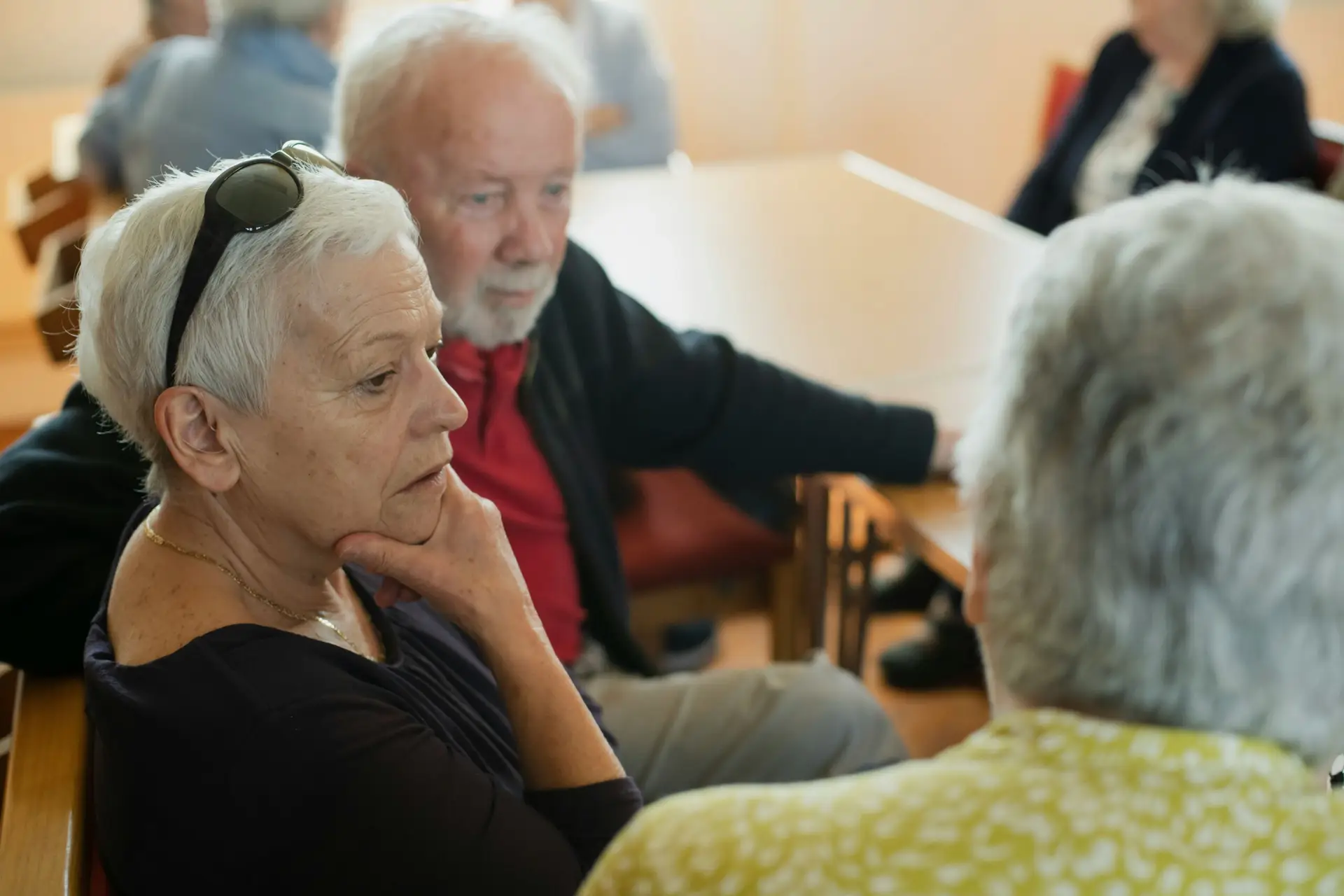Lynk Solutions reviewing Medicare plans and coverage options with a senior.