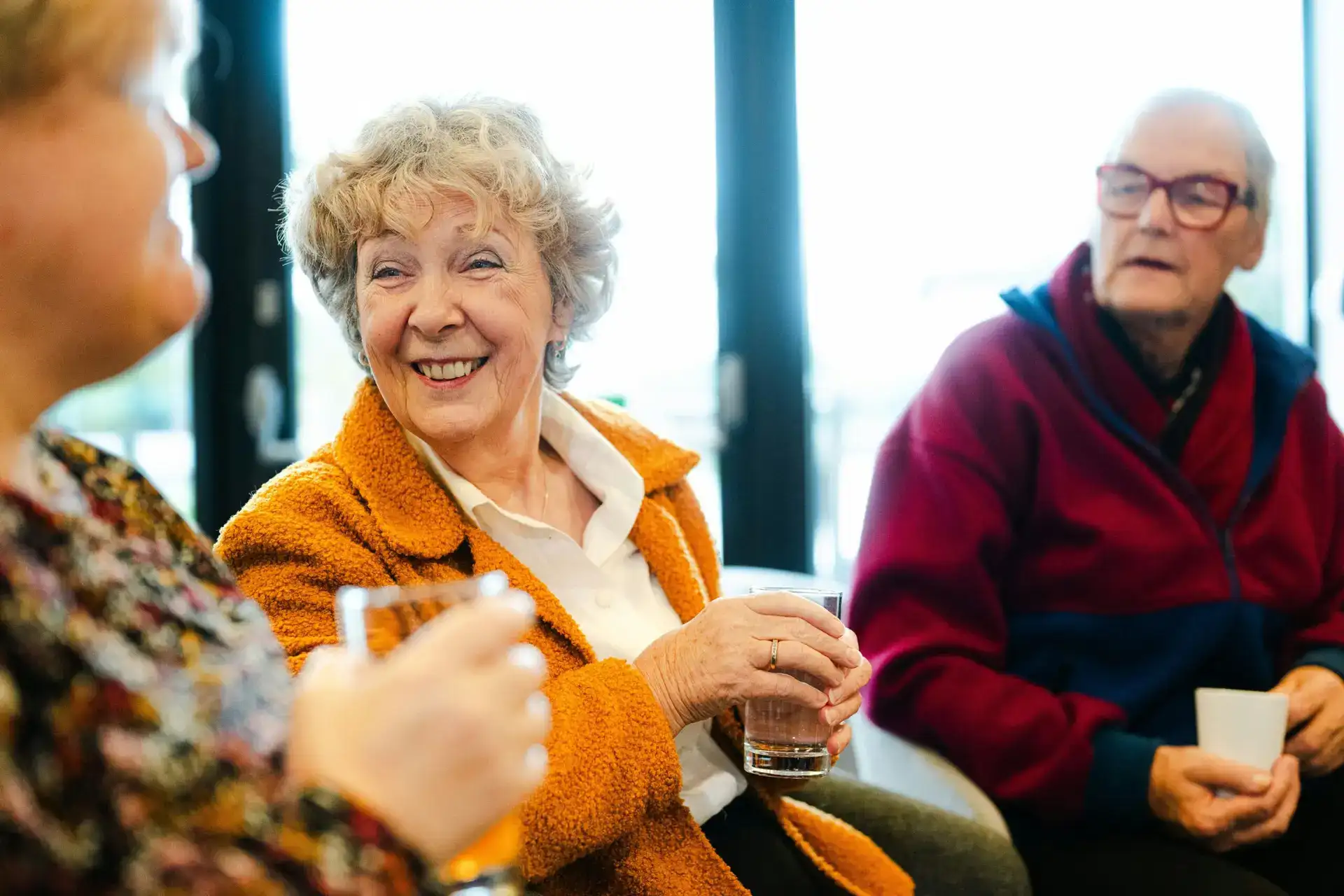 Senior couple reviewing Medicare plan options